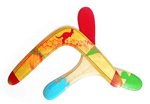 Boomerangs de madera, ideal niños. Boomerang regalo, aire libre