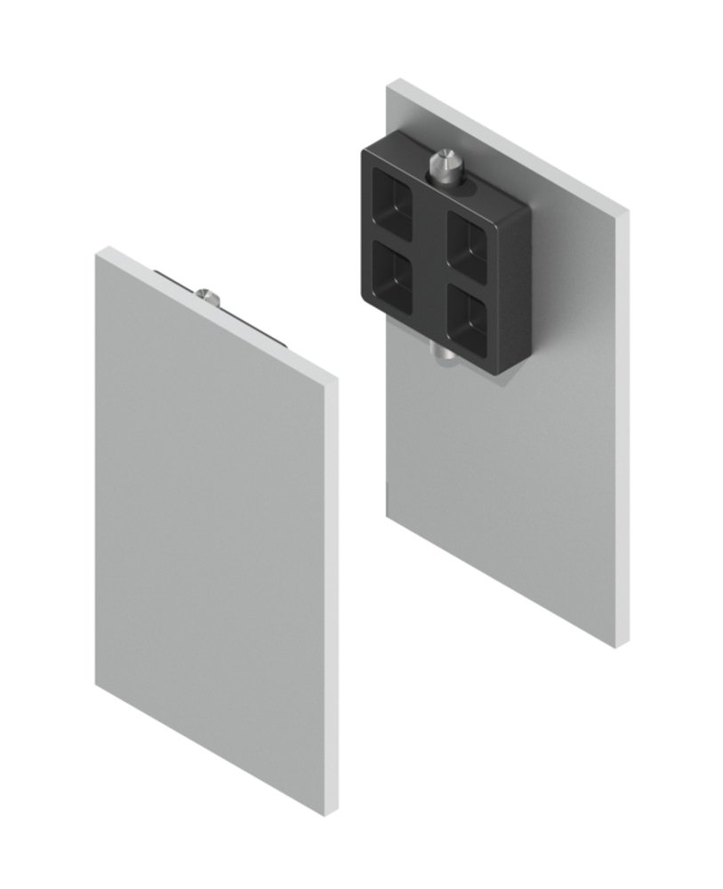 Cover Cap for Distance on Solido 80 °F1 Anodised for Wood, 1 Pair