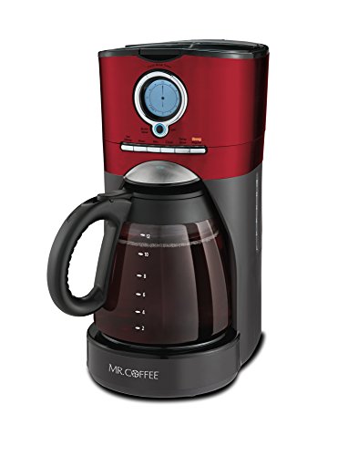 Mr. Coffee BVMC-VMX36 11 12 Cup Programmable Coffee Maker, 1, Red Mr. Coffee BVMC-VMX36 11 12 Cup Programmable Coffee Maker, 1, Red