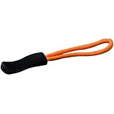 DYZD Durable Zipper Pulls Tab Tags Cord Pulls Zipper Extension Zip Fixer for Backpacks, Jackets, Luggage, Purses, Handbags (20PCS Orange)