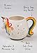 Natural Life Large Ceramic Unicorn Mug - 16 oz, Fun, Cute, 3D Rainbow Unicorn Cup With Handle for Coffee, Tea, More