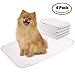 Yangbaga Washable Pee Pads for Dogs, 4 Packs Reusable Puppy Pads, 20x28in with Superior Absorbency, Odor Free Whelping Pads for Incontinence, Travel