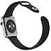 Soft Silicone Sport Style Replacement Iwatch Strap for Apple Wrist Watch (Black 38mm)