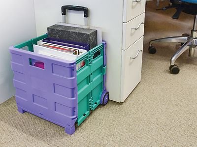 [- Lakeland Foldable Funky Trundle Storage on Wheels - Perfect For Festivals!  -]