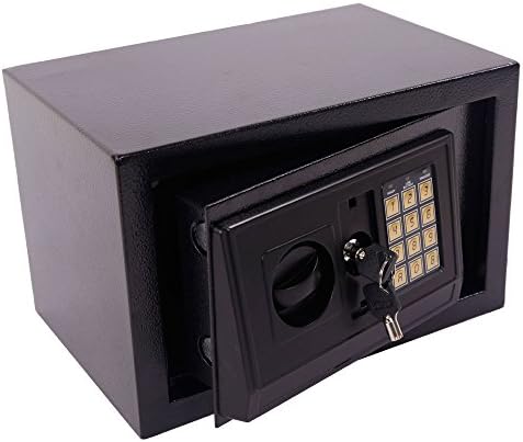 Acazon Electronic Digital Safe Box Security Strongbox for Home Office Jewelry Money Cash Documents Storage
