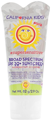 California Kids Supersensitive Broad Spectrum Tinted Sunscreen - 30 - 2.9 oz