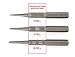 TEKTON Nail Sets, 3-Piece (1/32, 1/16, 3/32 in.) | 65787 | Made in USA