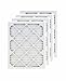 12x12x1 MERV 8 Air Filter/Furnace Filters (4 Pack)