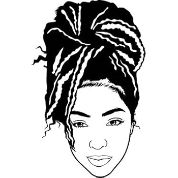 Download Amazon.com: EvelynDavid Black Woman Dreads Hairstyle ...