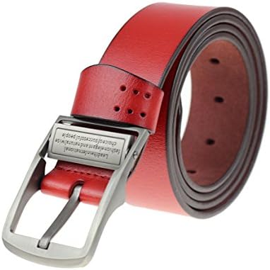 Sven Home Mens Belt Business Classic Genuine Leather Pin Buckle with Box 37mm
