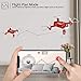 SYMA X22W Mini Drone with Camera Live Video FPV Pocket Drone for Kids and Beginners, RC Quadcopter with App Control, Altitude Hold, 3D Flips, Headless Mode and Bonus Battery, Red
