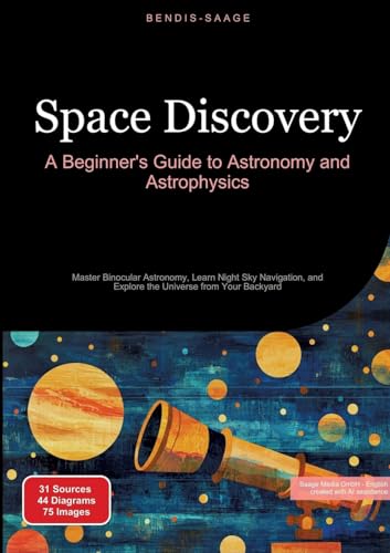 Space Discovery: A Beginner's Guide to Astronomy and Astrophysics:Master Binocular Astronomy, Learn Night Sky Navigation, and Explore the Universe from Your Backyard: 1