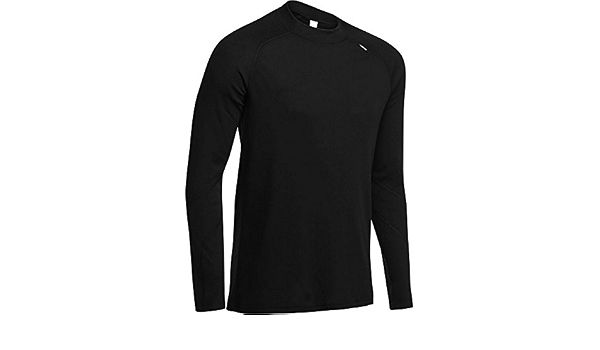 Wedze Camiseta interior funcional de esquí para hombre, color negro, para  días fríos, deporte, invierno, moda, manga larga, talla L : Amazon.es: Ropa