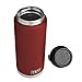 YETI Rambler 36oz Vacuum Insulated Stainless Steel Bottle with Cap (Stainless Steel) (Brick Red)