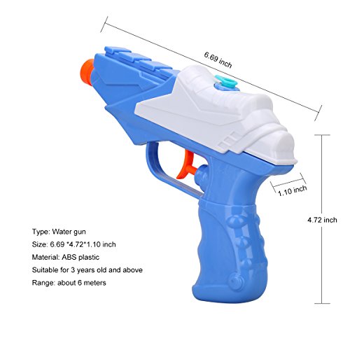 Sotodik 3PCS Water Guns Super Soaker Gun Large Capacity Summer Beach Toys Water Pistol for Kids Best Swimming Beach Games
