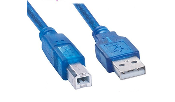blue printer cable