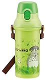 Plastic drink bottle one-touch direct 480ml My Neighbor Totoro Stroll (Studio Ghibli) Japan import