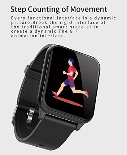 Fitness Tracker ECG Heart Rate Monitor Blood Pressure Smart Watches for Android iOS Pedometer Activity Tracker Watch