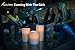 Levavly Flameless Candles Set of 3 - Real Wax LED Candles with Remote Control, Timer & Batteries Included- Flickering Votive Pillar Candles, Special Design 4