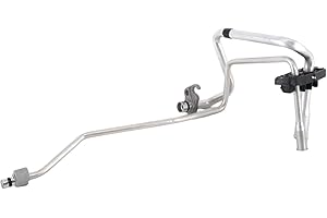 Lawnoval Condenser Compressor Line Cooler Pipe Metal for Infiniti G35 2007-2008, G37 2008-2013, G25 2011-2012, Q60 2014-2015,