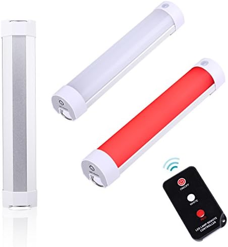 Remote LED Camping light USB Rechargeable SOS Emergency Flash Light White and Red Light 2 adjustable brightness