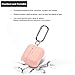 ZAHIUS Airpods Pro Silicone Case Skin Protective Cover Compatible for Apple Airpods Pro[Include Keychain&Headphone Accessories Box][Visible Front LED][Best Gift for Girls or Boys] (Pink)thumb 2