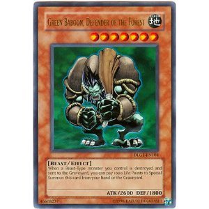Yu-Gi-Oh! - Green Baboon, Defender of the Forest (CT07-EN010) - 2010 Collectors Tin - Limited Edition - Super Rare