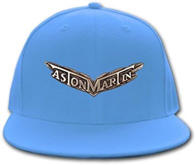 Popular Sun Hat Aston Martin 2016 Logo 100% cotton Hip-hop cap Sky blue for mens womens
