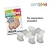 ZenToes 6 Pack Gel Toe Separators with No Loop for Bunions and Corns - Corrector Pads Provide Bunion Relief and Prevent Toe Rub (Small)