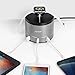 Alxum 4 Port USB Charger for Apple Watch & Smartphone, 36W USB Charging Station with iWatch Phone Holder Charger Stand for iPhone Xs Max,X,XR,8,7,6, iWatch 4,3,2,1, iPad[nightstand Organizer], Grey