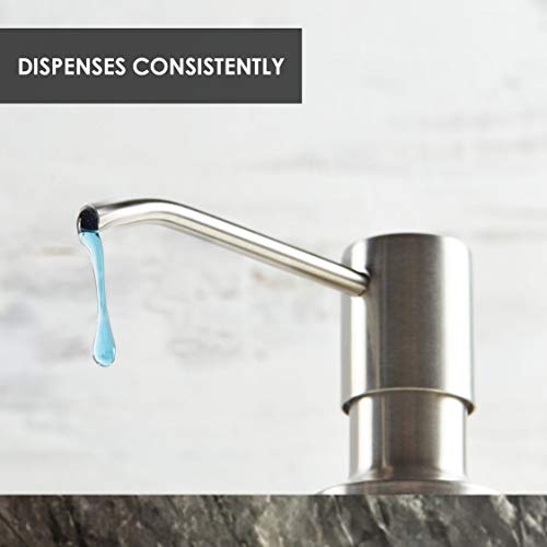 1 Dispenser+Kitchen+Brushed+Commercial+Stainless