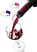 Vacu Vin Crystal Wine Server/Pourer, Set of 2 - Purple/Pink