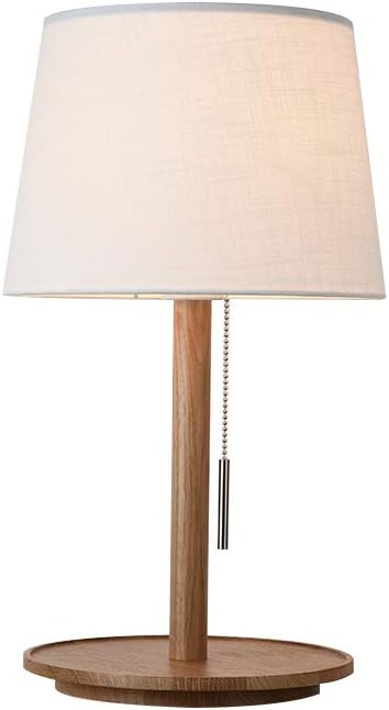 vintage wood table lamp