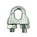 BRUFER Wire Rope Clamp Clip for Cables Zinc Plated - 5/16