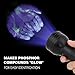 Pawaboo Pet Teether Cooling Chew Toys, Freezable Teething Toy for Puppies, Watermelon and Pineapple Shape Freeze, Interactive Toys Included, Black