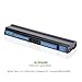 ALipower Laptop Battery for Acer Aspire 1410 1810T 1810TZ ; Aspire One 521 752h - H22C/K, fits P/N UM09E31 / UM09E32 / UM09E51 / 934T2039F / AK.006BT.033 - 12 Months Warranty [6-Cell 5200mAh/56Wh]