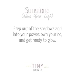 Tiny Rituals SUNSTONE ENERGY BRACELET