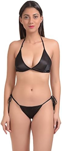 Eldino Sexy Night wear Bra Panty Bikini/Lingerie Set_Pack of 1