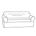 WINOMO Sofa Slipcover 3 Seater High Elasticity Couch Covers Furniture Protector (Grey)