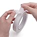 WXJ13 Double-Sided Adhesive Tape for Wallpaper, Crafts, Photos, 1 Roll, 3/4 inch by 30 yards