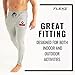 Flexz Fitness Gym Fitted Activewear Sweatpants, Bodybuilding & Lifting, Durable & Stylish, Gray, Size Large
