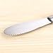 Butter Spreader, McoMce Stainless Steel Butter Knife Set of 4, Premium Butter Spreader Knife with Ergonomic Handle, Multi-Function Butter Spreaders, Deluxe Kitchen Peanut Butter Spreader (Silver)