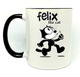 Cartoon cup interesting-Cat Felix-Drink Cup Ceramic