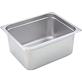 Winco Steam Table Pan, half size x 6 inch deep [SPJM-206]
