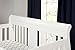DaVinci Porter 4-in-1 Convertible Crib with Toddler Bed Conversion Kit in White, Greenguard Gold Certified