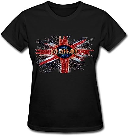 Def Leppard 2016 T Shirt For Women Black