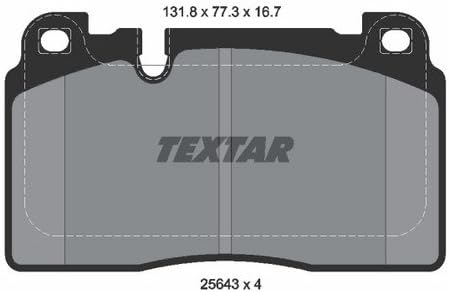 Textar 2564305 pad Set, disc Brake