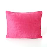 My First Kids Pillow Premium Memory Foam Kids Youth Pillow with Pillowcase, Pink, 16