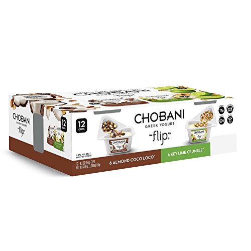 Chobani Flip Almond Coco Loco and Key Lime Crumble Greek Yogurt (12 ct.)