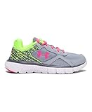 Under Armour Girls' Pre-School UA Micro G® Velocity Graphic Running Shoes